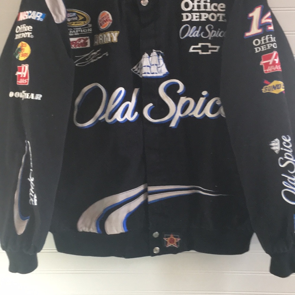 Tony Stewart  jacket Old Spice